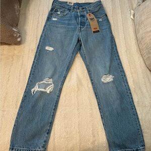 NWT LEVI 501 ORIGINAL HIGHWAISTED JEANS